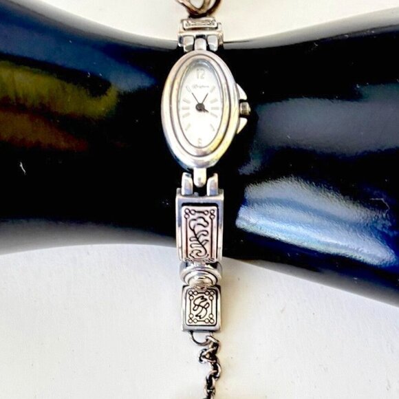 Brighton Silver Bella Fiore Watch Works New Battery - RETIRED main image 3